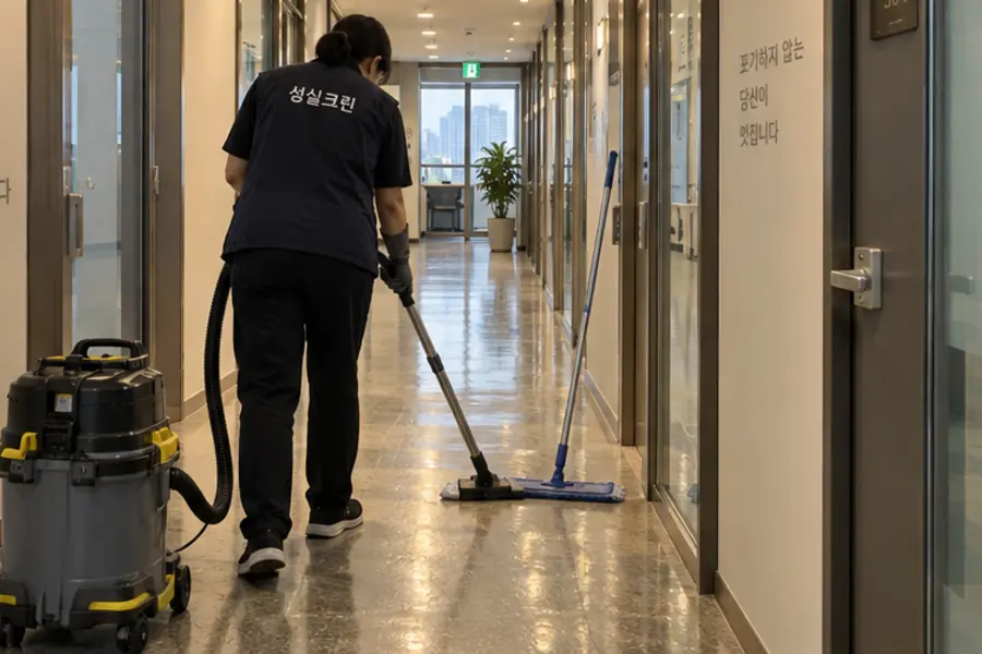 광주 학원청소 복도·상담실 전문장비 관리